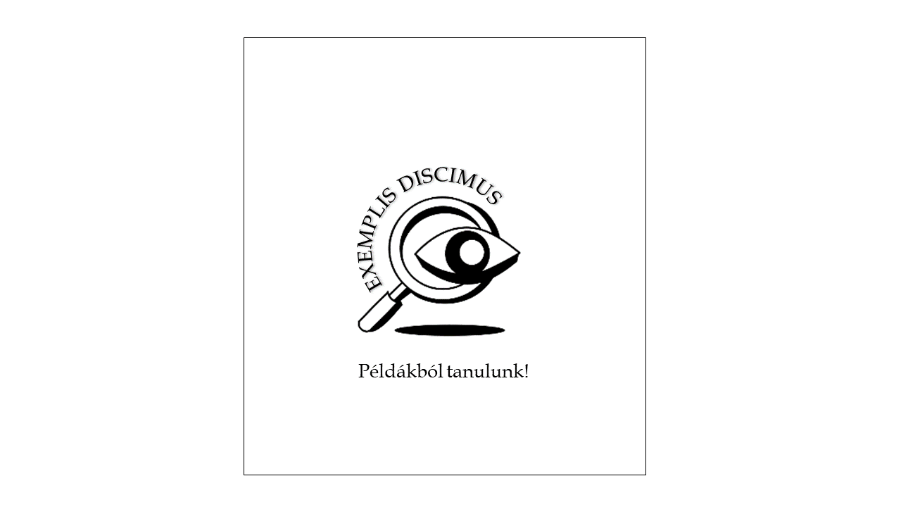 Példákból tanulunk!